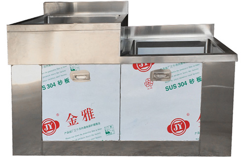 不鏽鋼高低水池不鏽（xiù）鋼水槽（cáo）